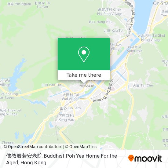 佛教般若安老院 Buddhist Poh Yea Home For the Aged map