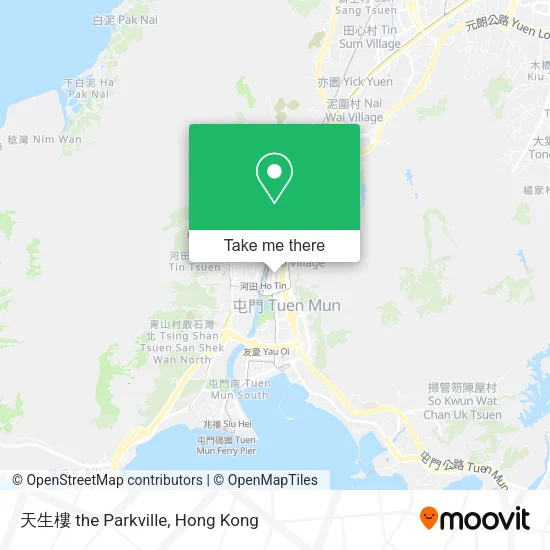 天生樓 the Parkville map