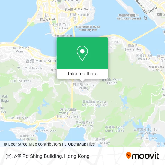 寶成樓 Po Shing Building map