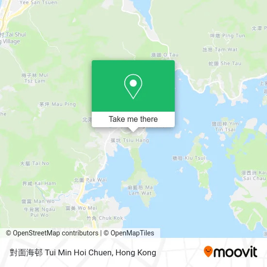 對面海邨 Tui Min Hoi Chuen map
