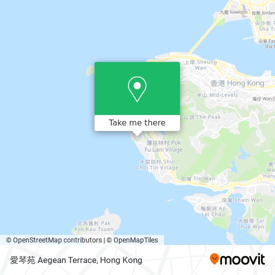 愛琴苑 Aegean Terrace map