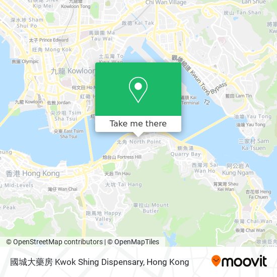 國城大藥房 Kwok Shing Dispensary map