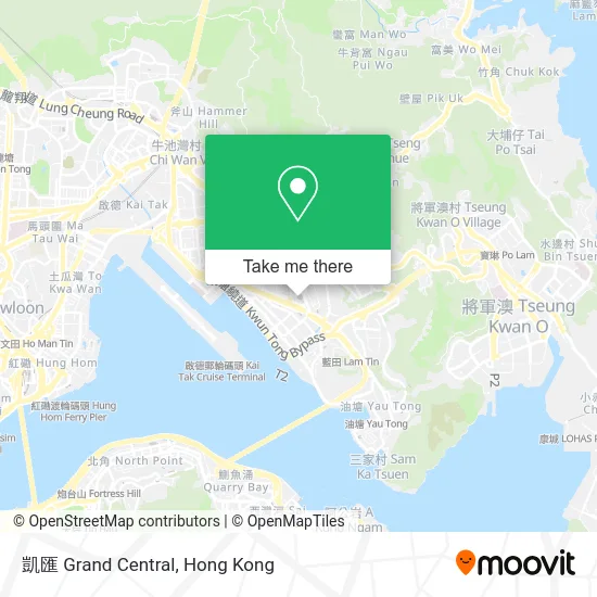 凱匯 Grand Central map