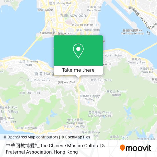 中華回教博愛社 the Chinese Muslim Cultural & Fraternal Association map