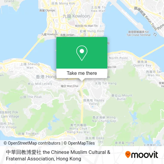 中華回教博愛社 the Chinese Muslim Cultural & Fraternal Association map