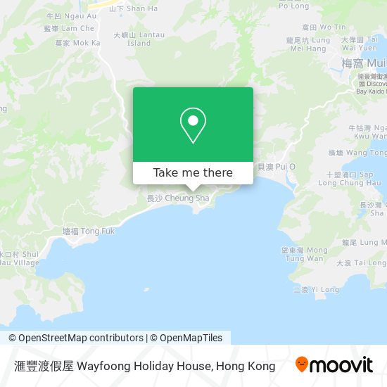 滙豐渡假屋 Wayfoong Holiday House地圖