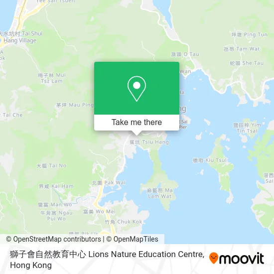 獅子會自然教育中心 Lions Nature Education Centre map