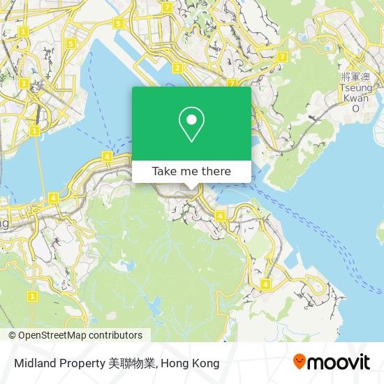 Midland Property 美聯物業 map