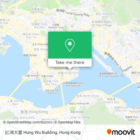 紅湖大廈 Hung Wu Building map