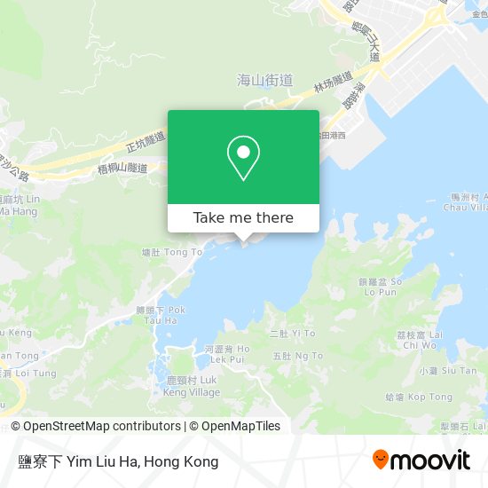 鹽寮下 Yim Liu Ha map