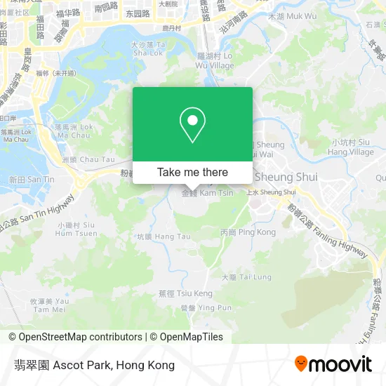 翡翠園 Ascot Park地圖