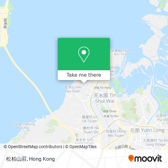 松柏山莊地圖