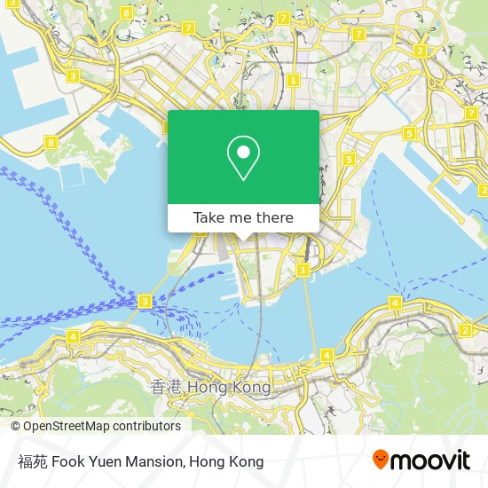 福苑 Fook Yuen Mansion地圖