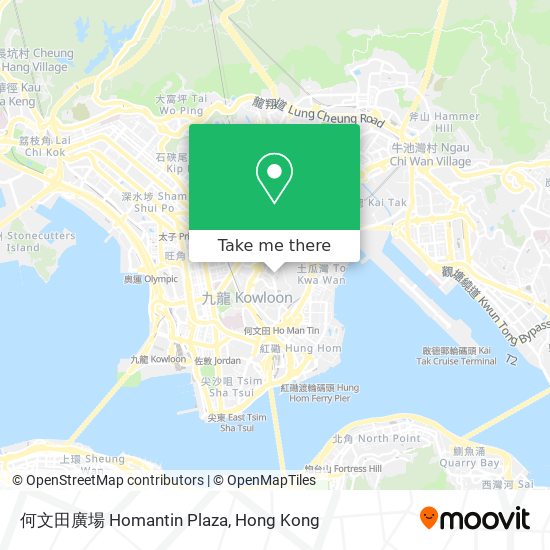 何文田廣場 Homantin Plaza map