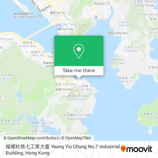 楊耀松第七工業大廈 Yeung Yiu Chung No.7 Industrial Building map