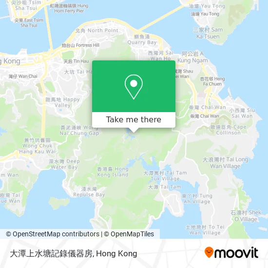 大潭上水塘記錄儀器房地圖