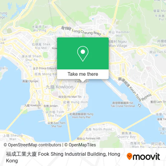 福成工業大廈 Fook Shing Industrial Building map