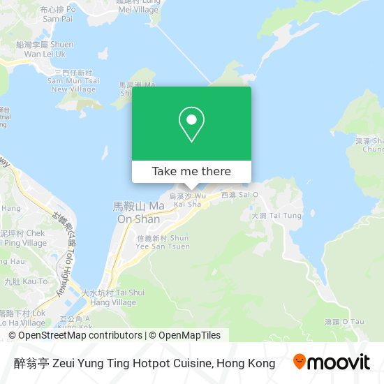 醉翁亭 Zeui Yung Ting Hotpot Cuisine map