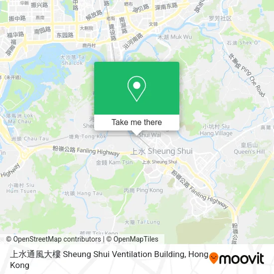 上水通風大樓 Sheung Shui Ventilation Building地圖