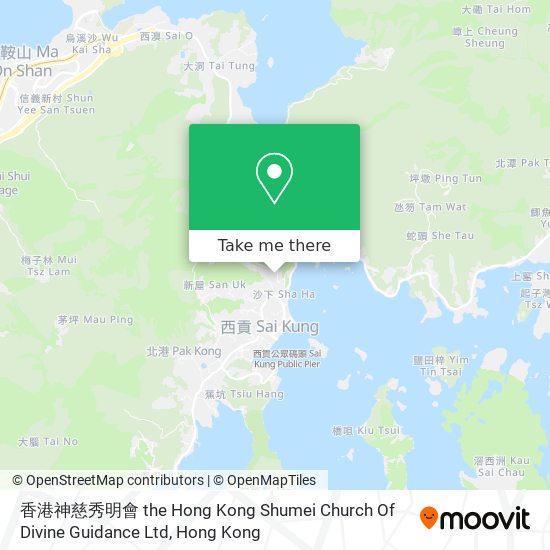 香港神慈秀明會 the Hong Kong Shumei Church Of Divine Guidance Ltd地圖