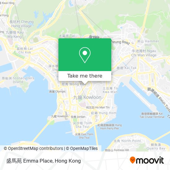 盛馬苑 Emma Place map