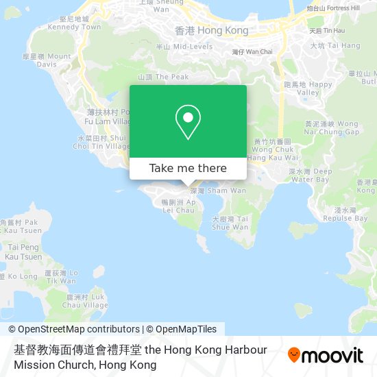 基督教海面傳道會禮拜堂 the Hong Kong Harbour Mission Church地圖