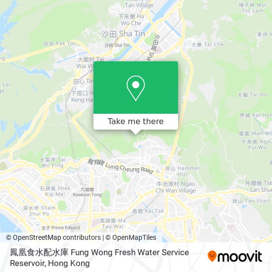 鳳凰食水配水庫 Fung Wong Fresh Water Service Reservoir map