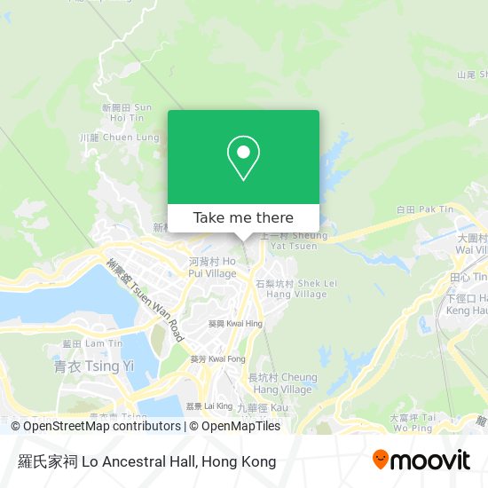 羅氏家祠 Lo Ancestral Hall map