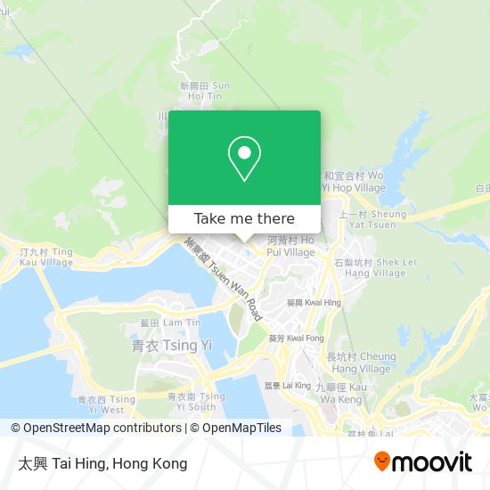 太興 Tai Hing map