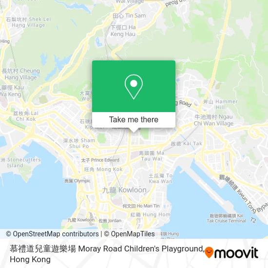 慕禮道兒童遊樂場 Moray Road Children's Playground map