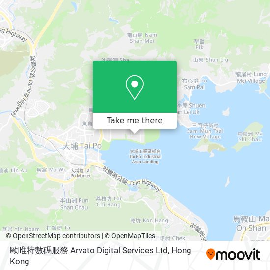 歐唯特數碼服務 Arvato Digital Services Ltd map