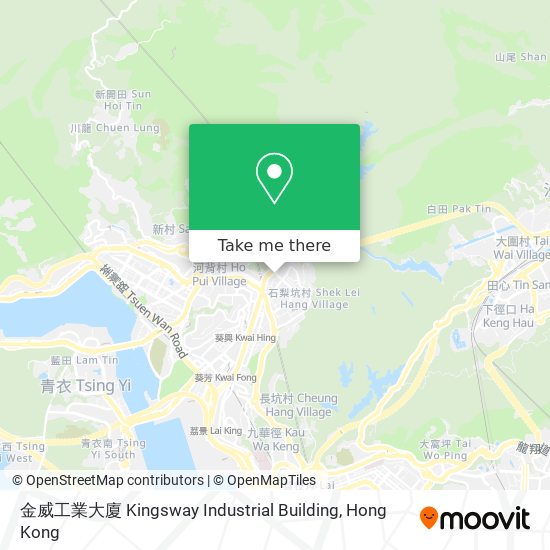 金威工業大廈 Kingsway Industrial Building地圖