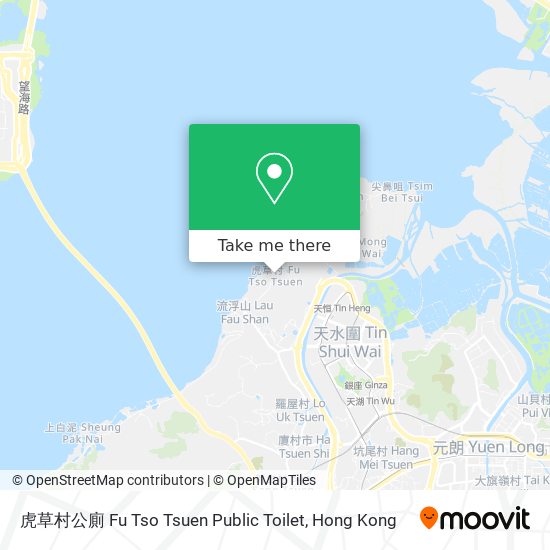 虎草村公廁 Fu Tso Tsuen Public Toilet map