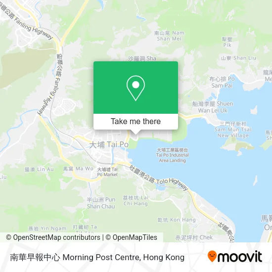 南華早報中心 Morning Post Centre map