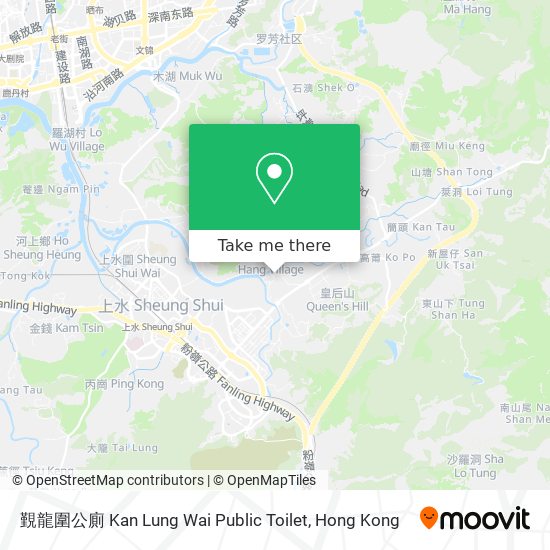 覲龍圍公廁 Kan Lung Wai Public Toilet map