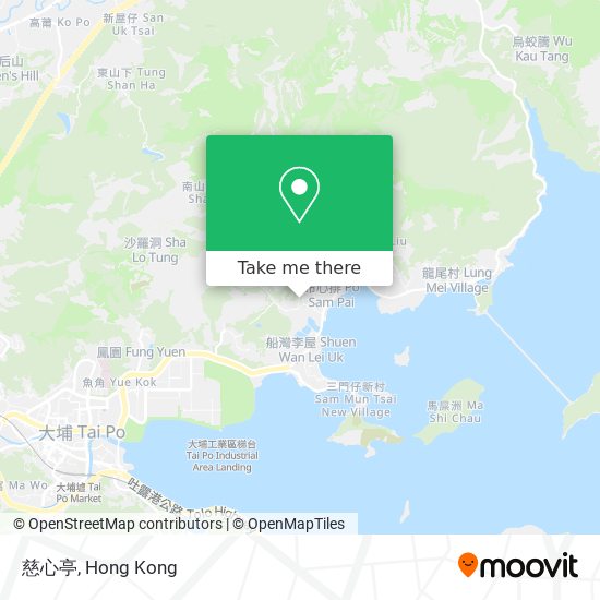 慈心亭 map