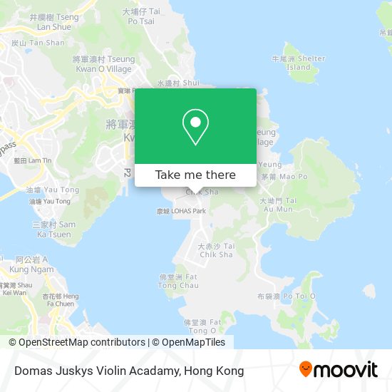 Domas Juskys Violin Acadamy map