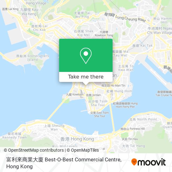 富利來商業大廈 Best-O-Best Commercial Centre map