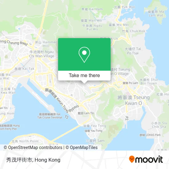 秀茂坪街市 map