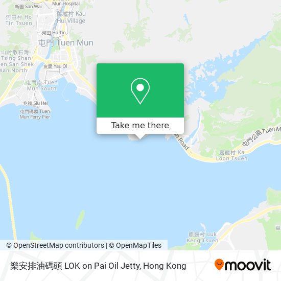 樂安排油碼頭 LOK on Pai Oil Jetty map