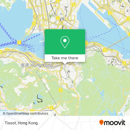 Tissot map