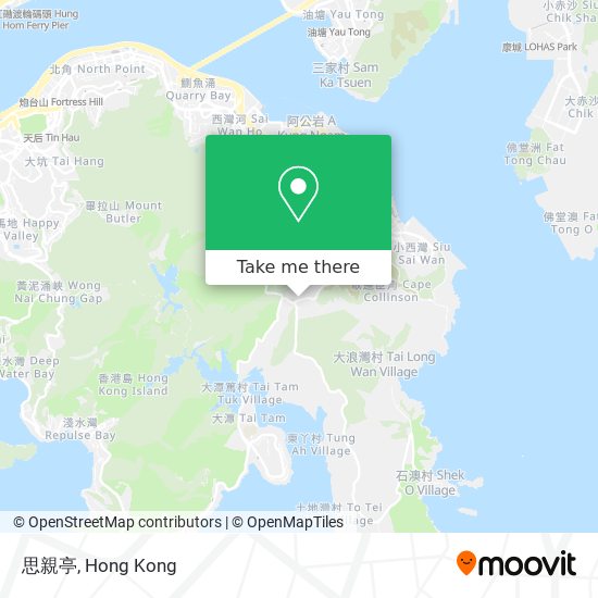 思親亭地圖