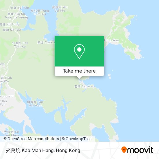 夾萬坑 Kap Man Hang map