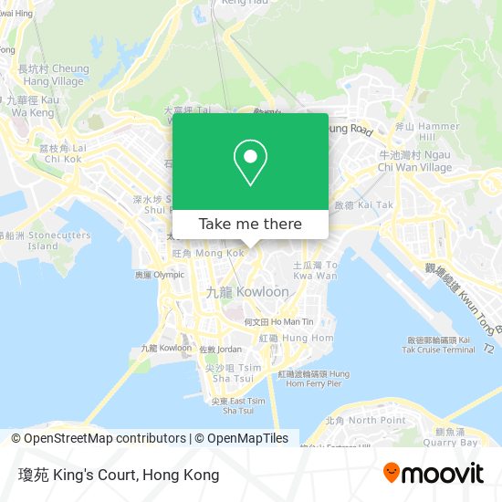 瓊苑 King's Court map
