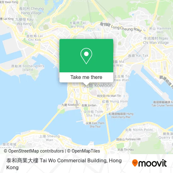 泰和商業大樓 Tai Wo Commercial Building地圖