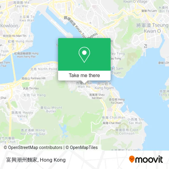 富興潮州麵家 map