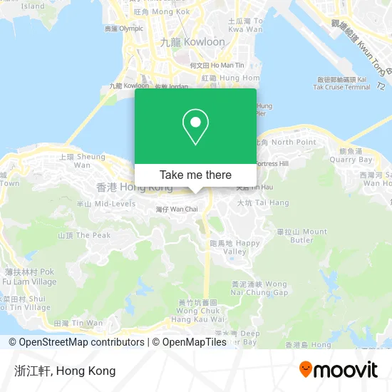 浙江軒 map