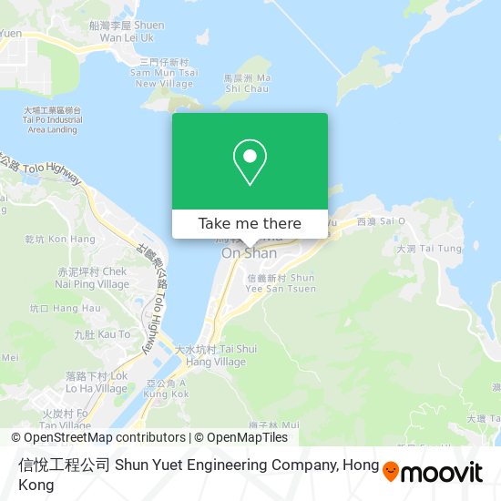 信悅工程公司 Shun Yuet Engineering Company map