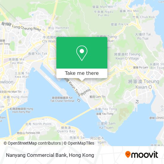 Nanyang Commercial Bank map