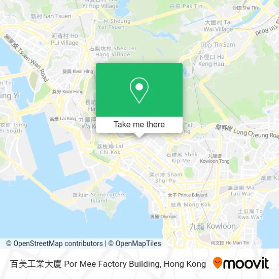 百美工業大廈 Por Mee Factory Building map